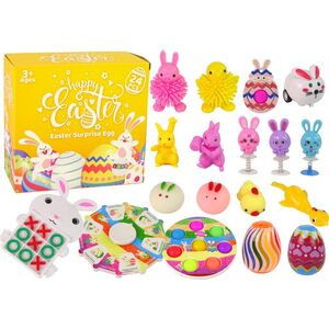 LeanToys Zestaw Zabawek Wielkanocnych Fidget Toys Antystresowe 18 Elementów 13674627 5905323216761