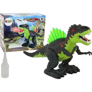 LeanToys Dinozaur Zieje Ogniem Para Wodna Świeci Na Baterie Zielony 13674689 5905515351997