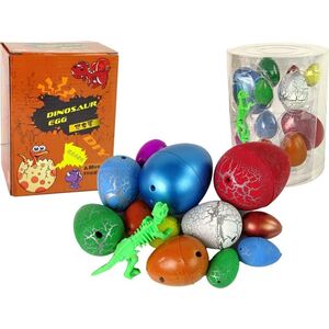LeanToys Rosnące Jajo Dinozaura 12szt. Różne Rozmiary 13674764 5905515353779