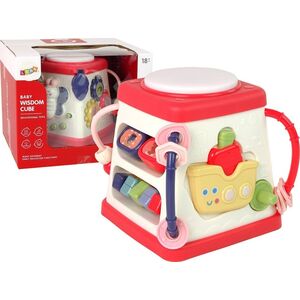 LeanToys Kostka Edukacyjna Dla Niemowląt Wesołe Melodie Światła Motyl 13674787 5905515355261