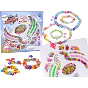 LeanToys Zestaw Do Robienia Biżuterii Koraliki Wisiorki 13674829 5905515356282