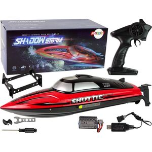LeanToys Motorówka R/C 2,4G Czerwona 20-25 km/h 13674836 5905515357371