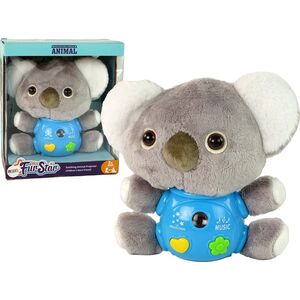 LeanToys Koala Projektor Dźwięki Zabawka Interaktywna Szara 13674848 5905515357531