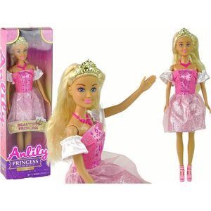 LeanToys Lalka Anlily Princess Księżniczka Różowa Królowa 13675170 5905679077375
