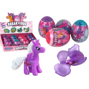 LeanToys Magiczne Pękające Jajko Jednorożca W Skorupie 4 Kolory 6 cm 13675357 5905884450260