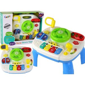 LeanToys Edukacyjny Interaktywny Stolik Tablica 2w1 Dla Maluchów Kierownica 13675749 5905991002512