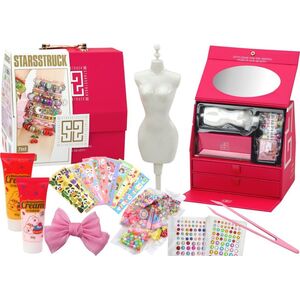 LeanToys Zestaw Piękności Kreatywny W Kuferku Do Tworzenia Kreacji Akcesoria 13675812 5905991004172
