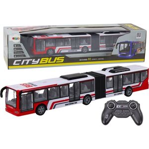 LeanToys Autobus Miejski Zdalnie Sterowany RC Czerwono-Biały 13675854 5905991004752