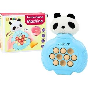 LeanToys ﻿Gra Pop-It Panda Pluszowa Konsola Zręcznościowa Wibracje Sensoryczna 13676251 5905991013259