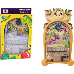 LeanToys Gra Zręcznościowa Pinball Dinozaury Smok Stojak Beżowy 13676392 5905991016014