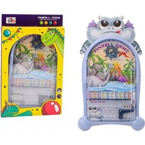 LeanToys Gra Zręcznościowa Pinball Dinozaury Smok Stojak Niebieski 13676394 5905991016007