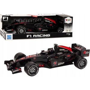 LeanToys Wyścigówka Samochód Sportowy F1 Z Napędem 1:10 Czarna Dźwięki 13676560 5905991018582