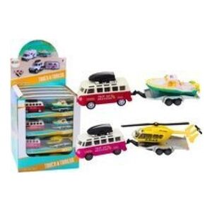 LeanToys Autko Terenowe Z Łodzią Lub Helikopterem Napęd Metalowe 13676666 5905991019565