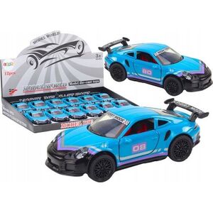 LeanToys Autko Samochód Sportowy 1:32 Napęd Frykcyjny Metalowy Turkusowy 13676822 5905991022046