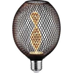 Paulmann Źródło światła LED METALLIC GLOW GLOB czarny Helix E27 3,5W 110lm 1800K 230V 13684387 4000870290866