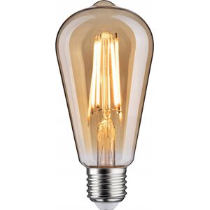 Paulmann Źródło światła LED ST64 3-STEP DIM 6W 470lm E27 1800K 230V złoty / szkło 13684402 4000870291887