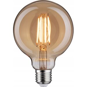 Paulmann Źródło światła LED 1879 G95 DIM 6W 470lm E27 1800K 230V złoty / szkło 13684404 4000870291894