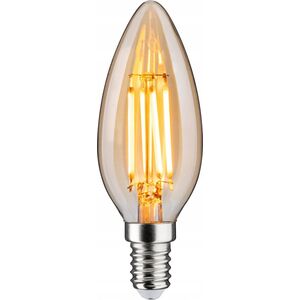 Paulmann Źródło światła LED 1879 świeca  DIM 4.9W 450lm E14 1800K 230V złoty / szkło 13684407 4000870291917