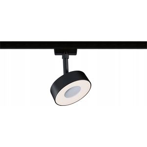 Paulmann Reflektor na szynoprzewód URail CIRCLE LED DIM 5W 160lm 3000K 230V czarny matowy/ metal 13684624 4000870955895