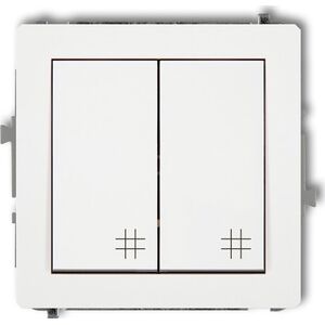 Karlik Mechanizm łącznika podwójnego krzyżowego Karlik Deco DWP-66 biały 13684965 5903672004817