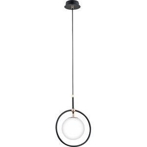 Lampa wisząca Alfac Alfa Akira 60928 lampa wisząca zwis 1x40W E14 biała/czarna 13685078 5900458609280