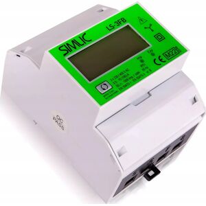 Simet Licznik energii elektrycznej dwukierunkowy 3-fazowy 10A (100A) MID Simet Simlic LS3-FB 85403010 funkcja reset 13685146 5907813235382