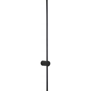 Kinkiet Italux Italux Vinto WL-73526-80-BL kinkiet lampa ścienna 1x9W LED 3000K czarny 13685347 5902854538676