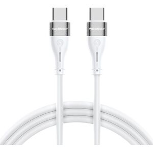 Kabel USB Wozinsky USB-C - USB-C 2 m Biały (5907769308802) 13703547 5907769308802