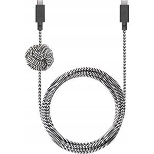 Kabel USB Native Union USB-C - USB-C 1.8 m Czarno-biały (ACABLE-C-ZEB-NP) 13749701 4895200477105