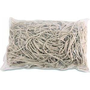 Office Products Gumki recepturki OFFICE PRODUCTS, średnica 120mm, 1,5x2mm, 60% kauczuku, 1000g, zgrzewka, białe 13756922 5901503622544