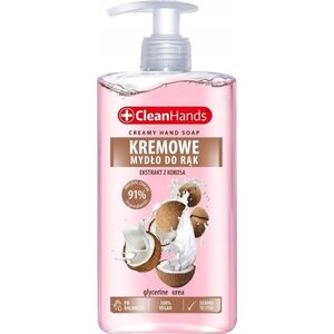 Chemia Kremowe mydło w płynie CLEAN HANDS, kokosowe, 300 ml 13757071 5901185016228