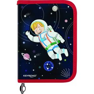 Piórnik Keyroad Piórnik KEYROAD, wyposażony, 42 elementy, 19x13x4,2 cm, mix kolorów 13757149 6941288709572