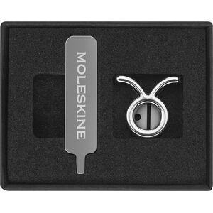 Moleskine Przypinka MOLESKINE, byk, srebrna 13757231 8056598855241