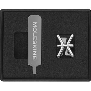 Moleskine Przypinka MOLESKINE, ryby, srebrna 13757236 8056598855340