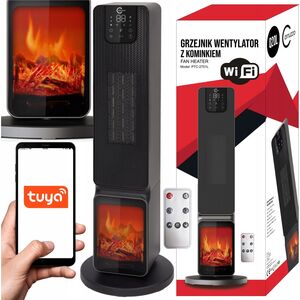 Grzejnik Carruzzo Q20L GRZEJNIK WENTYLATOR Z KOMINKIEM      WIFI 13768941 5904100214228