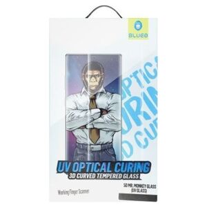 Blueo Szkło Hartowane 5D Mr. Monkey Glass - Samsung Galaxy S22 Ultra transparent (UV Glass) 13802794 5903396252273