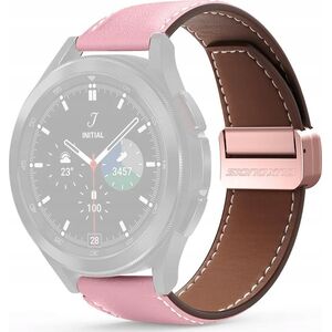 Dux Ducis DUX DUCIS pasek YA skórzany 22 mm różowy 13802896 6934913022726