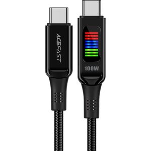 Kabel USB Acefast USB-C - USB-C 1.2 m Czarny (6974316282778) 13804601 6974316282778