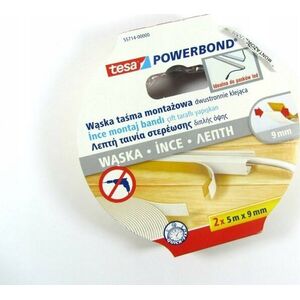Tesa tesa Powerbond Montageband 2x 5m x 9mm schmal 13812444 4042448305756