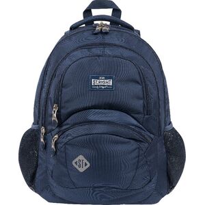 St. Majewski PLECAK 31X41X16 3ZAM 4KIESZ STRIGHT BLUE VINTAGE 13812941 5903235674792