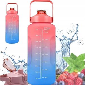 ExtraLink EXTRALINK BUTELKA MOTYWACYJNA BIDON NA WODĘ 2000ML CZERWONO-NIEBIESKA BUT-994 13814026 5906168636455