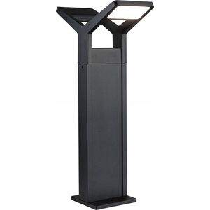 Paulmann Oprawa ogrodowa JUNTEA LED PIR 2x12.5W 2x800lm 3000K 585mm IP44 230V antracyt / aluminium 13815899 4000870948613