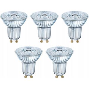 Ledvance 5x Żarówka LED Osram 2,6W (35W) GU10 PAR16 36D 230lm 4000K neutralna 230V reflektor 36 stopni 4058075157965 13815991 4058075157965