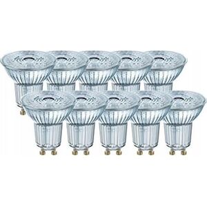 Ledvance 10x Żarówka LED Osram 4,3W (50W) GU10 PAR16 36D 350lm 4000K neutralna 230V reflektor 36 stopni 4058075036703 13815994 4058075036703