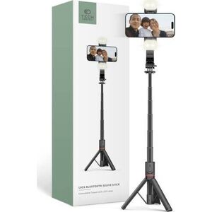 Selfie stick Tech-Protect TECH-PROTECT L05S BLUETOOTH SELFIE STICK TRIPOD & LED LIGHT BLACK 13816079 5906203690381