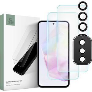Tech-Protect SZKŁO HARTOWANE TECH-PROTECT SUPREME SET GALAXY A35 5G CLEAR 13816124 5906203691876