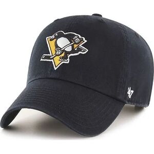 47 Brand 47 Brand NHL Pittsburgh Penguins Cap H-RGW15GWS-BKB Czarne One size 13816908 888442647669