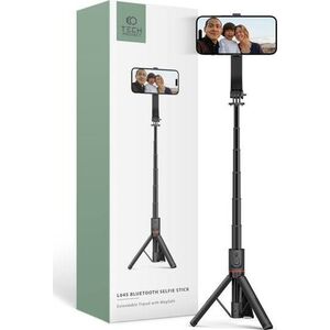 Selfie stick Tech-Protect Kijek do selfie Tech-Protect L04s Wireless Selfie Stick Tripod MagSafe Black 13818533 9319456605471