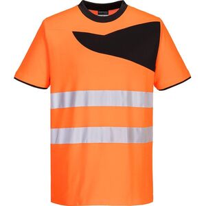 Portwest PW213 - T-Shirt ostrzegawczy PW2 - żółty-czarny XL 13833304 5036108356317