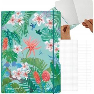 Herlitz Herlitz Ladylike Jungle notatnik A4 80 ark. Zielony, Wielobarwny 13840470 4008110366777